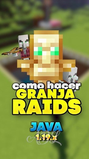 Granja de Raids/Totems Java en Minecraft: Tutorial Completo