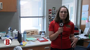 New school nurse Mrs. Carlson shares what her teaching and nursing time has been like at BHS. | Boone TV