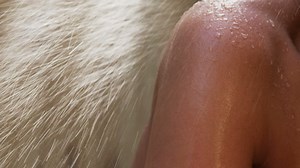 Woman taking a cold shower - Free Stock Video