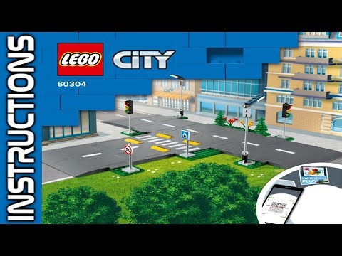 🧱📖LEGO 60304 Road Plates Instructions - How to Build!! | City | 2021