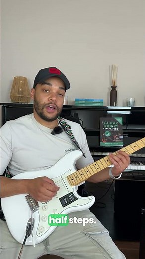 Guitar Theory Simplified - Half Steps Explained #musictheory #guitartheory #guitarmusictheory