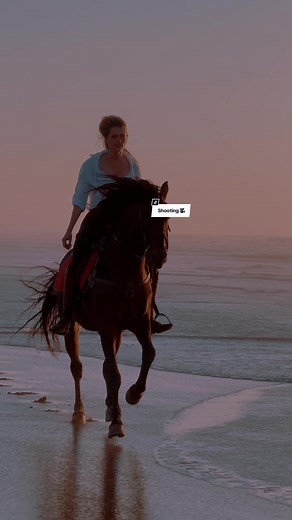 Not all magic is made of spells…some are found just riding while watching the Moroccan sunset. 🌅✨ . . #horseholiday #equestrianlife #cheval #caballo #chevalessaouira #fyp