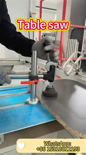 High-precision panel saw, accurate cutting without chipping. #machine #factory #woodworking #wood