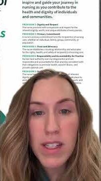 The ANA code of ethics