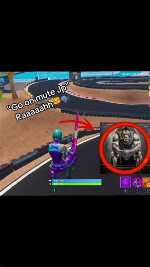 "Go on mute Jp" Raaaaah🦁🗣️#fortnite #fyp #pov #monsterinc #jerky | go mute jp original