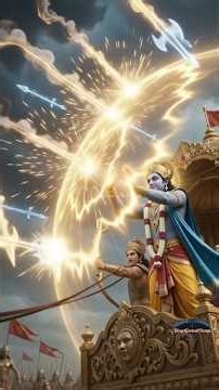 Hanuman Ji Aur Shri Krishna Ne Kaise Bachaya Arjun Ka Rath? 😱