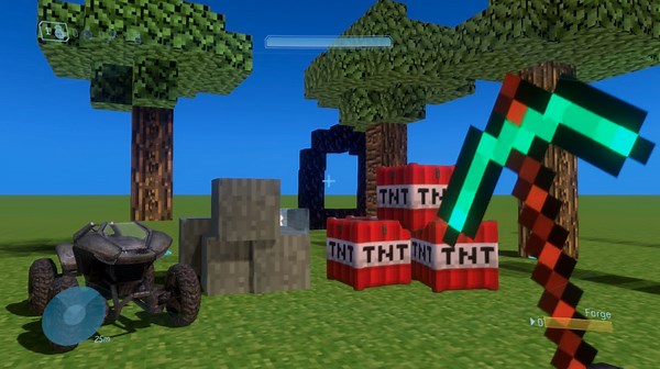 Halo 3 But It's Minecraft (Mod Showcase)