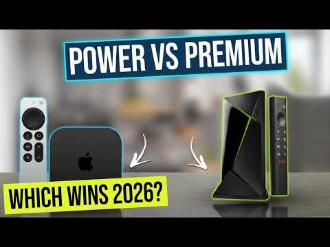NVIDIA Shield TV vs Apple TV 4K (2026) – Which Streaming Device Is Better?