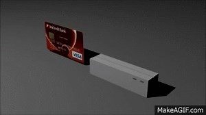 Credit card swipe on Make a GIF