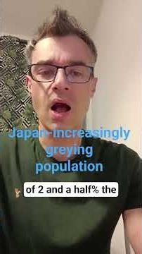 The increasingly greying population of Japan #population #japanlife