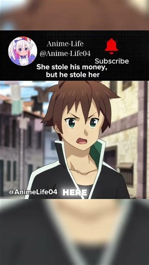 She stole his money,but he stole her... #anime #animeshorts #animes