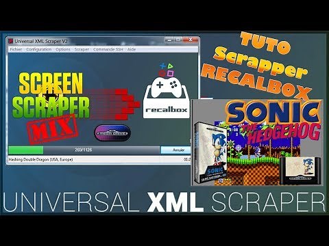 [Tuto] Scraper vos roms pour Recalbox en Vf avec Universal XML Scraper