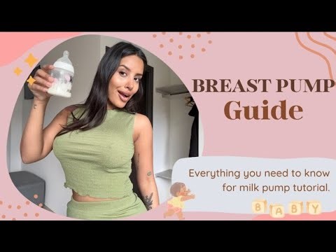 Breastfeeding Pump Tutorial with Sofia | Manual Pump | Pump with Me