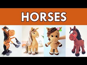 Horse Crochet Pattern Roundup!