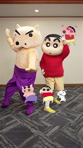 クレヨンしんちゃん & ぶりぶりざえもんのステッカー！オラのステッカー使えば？？