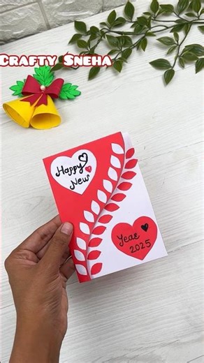 New year greeting card 2026 | Happy New Year Card Making #happynewyear #greetings