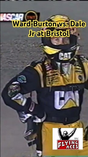 Ward Burton Vs. Dale Jr At Bristol #nascar