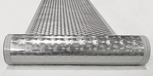 Silver Large Engine Turn Sign Vinyl