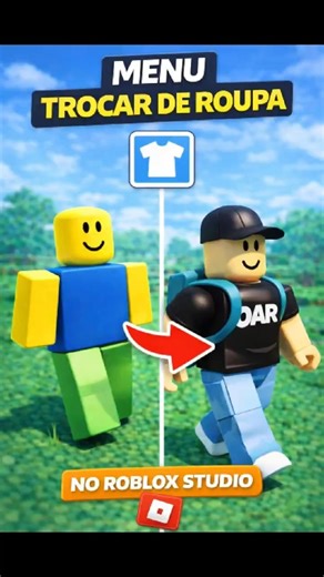 Como Criar um Menu para Trocar de Roupa no Roblox Studio (Passo a Passo)