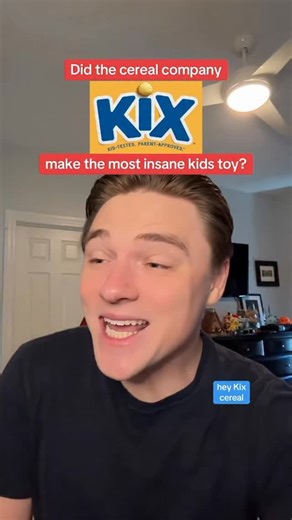 Ryan Kelly on Instagram: "Kix cereal by @generalmills had one of the wildest box top toys ever created. A literal radioactive toy from 1947 is crazy work. Enjoy this wild and weird history of not kid safe toys! PS I do not condone any violent or illegal uses of polonium, just noting the history."