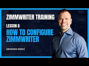 ZimmWriter Lesson 6 - How to Configure ZimmWriter