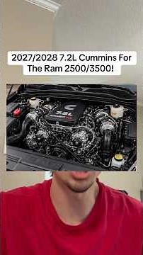 New 7.2L Cummins For Ram 2500/3500 #ram #cummins