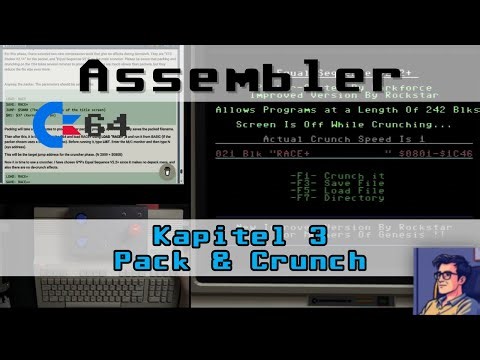 Learn Assembler | Program a Game | Chapter 3 - Pack & Crunch