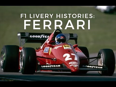 F1 Livery Histories: FERRARI