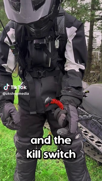 KillClip: Secure Your Snowmobile Safety Tether Easily