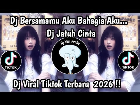 DJ BERSAMAMU AKU BAHAGIA AKU || DJ JATUH CINTA X MI HEART - BOOTLEG - FYP TIKTOK!!!