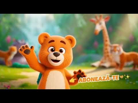 🐻Cântecel cu animăluțe din pădurea tropicală I #cântecelecopii #pădureatropicală #educativ
