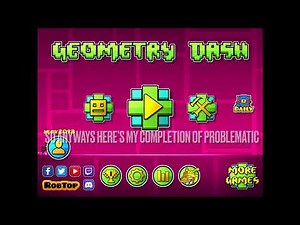 Geometry dash-Problematic 100% (demon)-road to nine circles 1/5