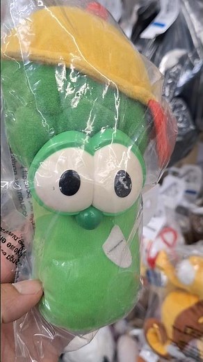 VeggieTales Junior Asparagus plush plushie collectible toy item #goldhunter137