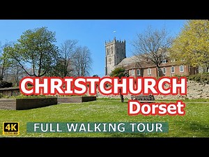 CHRISTCHURCH | 4K | A walk around Christchurch Town Centre