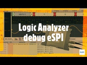 eSPI debug - MSO3124H Logic Analyzer mode - Acute Technology Inc.