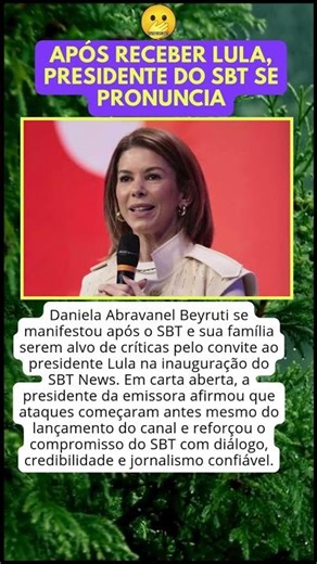 DANIELA BEYRUTI ROMPE SILÊNCIO APÓS CRÍTICAS AO SBT E À FAMÍLIA