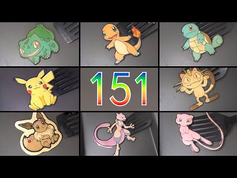 Pokemon Gen 1 ALL Pancake Art - 1~151