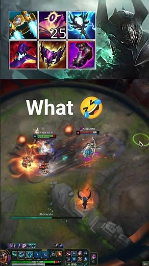 FULL AP MORDEKAISER ONE-SHOTS 💀#shorts
