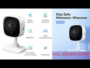 TP-Link Tapo C100 Home Security Wi-Fi Camera SETUP