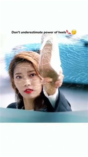 Don't underestimate power of heels🤣 | Cute Programmer Romantic Scene#fy #shortsfeed