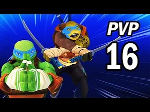 TMNT Legends PVP #16 (Leonardo, Raphael, Michelangelo, Donatello The Movie)