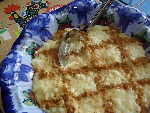 How to make Portuguese Arroz Doce/Rice pudding