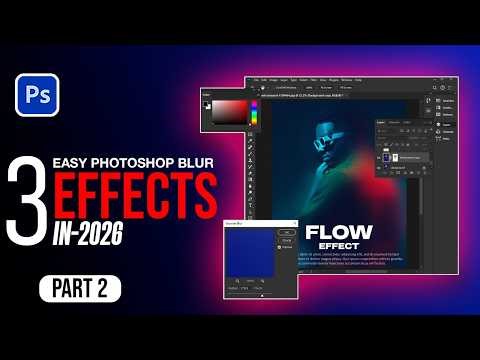 3 Simple Blur Effects That Look Clean and Creative in Photoshop | Part 19