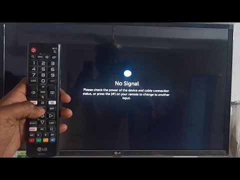 Lg tv no signal problem || Lg tv no signal problem solution