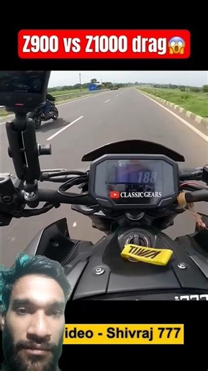 kawasaki Z1000 vs Z900💥 #kawasakiz1000 #z900 #shorts