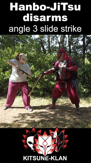 Hanbo-JiTsu disarm 7 #martialarts #samurai #ninja