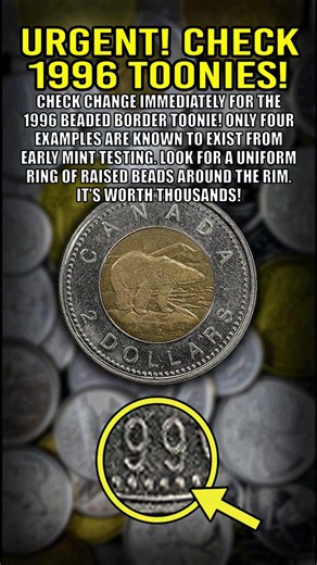Is this $10,000 Toonie in Your Pocket Change? #coins #crh #money #shorts