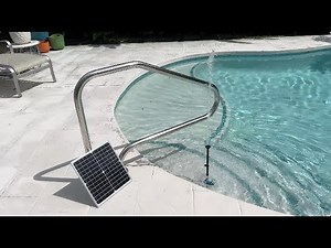 How to use the Sun Energise Solar Water Pump and Fountain