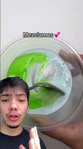 How to make homemade slime with shampoo, detergent and salt?