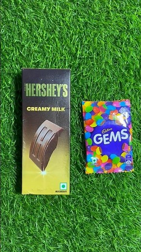 Hershey’s Creamy Milk vs Cadbury Gems | Chocolate Taste Test & Review